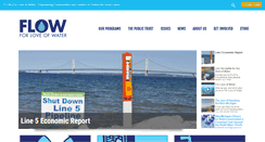 Desktop Screenshot of flowforwater.org