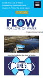 Mobile Screenshot of flowforwater.org
